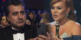 El tierno gesto de amor de Alfredo Zambrano hacia Magaly Medina tras recibir premio a 'Mejor conductora de TV'