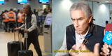 ¿Oblitas no viajó a Uruguay? Es captado en aeropuerto Jorge Chávez y se pronuncia sobre Fossati