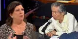 "Si sacan hoy a Fujimori, la próxima semana lo vuelven a meter, no aprenden": postea Rosa María Palacios sobre liberación de Fujimori