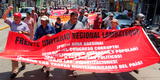 Chiclayo: ciudadanos marcharon en contra de Dina Boluarte y exigir justicia por muertes en protestas