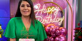 Lady Guillén recibió una dulce sorpresa por su cumpleaños EN VIVO en 'Dilo Fuerte'