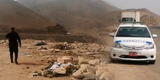 Ventanilla: hallan cuerpo de hombre calcinado en el Pasamayito de la zona alta del distrito