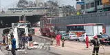 Tres heridos deja volcadura de furgoneta a escasos metros de la Plaza Unión