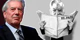 Mario Vargas Llosa y su último adiós a las columnas de opinión: "Esta colaboración empezó hace 33 años"
