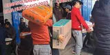 Peruanos recogen canastas navideñas de Caja Huancayo y usuarios quieren postular: “Meta 2024”