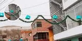 "Qué elegante": vecinos de San Juan de Lurigancho decoran calles de singular manera por Navidad
