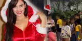 ¿Para más likes? Rosángela Espinoza revela por qué se grabó repartiendo regalos en la calle por Navidad