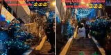 "Si San Isidro tiene": peruanos adornan escaleras de cerro con luces navideñas y cambio sorprende