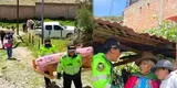 ¡Héroes sin capa! Policías de Áncash sorprenden a familia de bajos recursos con regalos previo a la Navidad