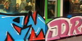 Línea 1 del Metro de Lima sorprende con grafitis en vagones y usuaria revela cómo lo pintaron