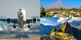 Pasajes baratos ida y vuelta en avión por Año Nuevo: Visita Arequipa, Cusco, Piura y Tarapoto