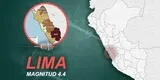 Temblor en Lima hoy, 29 de diciembre: ¿dónde y de cuánto fue el último sismo?