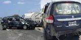 Trágico accidente en Piura: auto se despista, da vueltas de campana y mueren dos personas