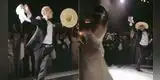Recién casados escogieron marinera como primer baile de su boda y sorprendieron a miles