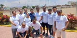 Ex futbolistas y vecinos hacen plantón para exigir que se reanuden obras del Estadio Unión de Barranco