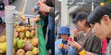 Coreanos prueban tunas por primera vez, les preguntan si fruta “pasó la prueba” y así reaccionaron