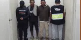 La Policía y Serenazgo de La Victoria capturaron a tres integrantes de una banda de asaltantes