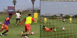 Jairo Concha se luce con jugada de lujo y gol en su primer entrenamiento con Universitario