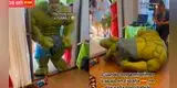 Latino acepta trabajo en España como 'muñeco', pero arruina fiesta infantil