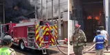 Incendio cerca de la fábrica Winter's: llamas se extienden y comprometen local de pintura ante la falta de agua