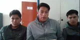 Cajamarca: dictan 9 meses de prisión para banda criminal de extorsionadores