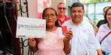 Pensión 65 tendrá más de 29 mil nuevos usuarios en Amazonas, San Martín y Loreto