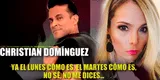 Impactantes nuevos audios de Christian Domínguez con Mary Moncada: "¿Cómo estás, mami? ¿Cómo va a ser?"
