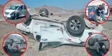 Terrible accidente en Arequipa: múltiple choque deja 10 heridos en la carretera de ingreso