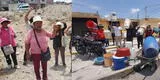 Protestas por falta de cisternas y ollas comunes paralizadas deja tercer día sin agua en Arequipa