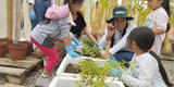 Niñas del Perú aprenden tecnologías para conservar la calidad genética de los cultivos