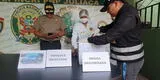 Capturan a expolicía trasladando 19 paquetes de cocaína en Azángaro