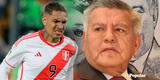 César Acuña confirma que Paolo Guerrero fue amenazado en Trujillo: “Es su familia o el fútbol”