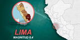 Fuerte sismo en Lima hoy, 15 de febrero de 2024: Epicentro y magnitud del movimiento