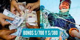 Bonos de S/700 y S/380 en Perú: fecha máxima de pago, link de consulta y lugares de entrega
