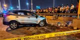 Terrible accidente en Ate: camioneta impacta contra peatón y mujer gestante y deja 2 muertos