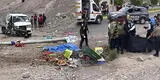 Tragedia en Moquegua: conductor ebrio mata a varias personas tras ir a excesiva velocidad