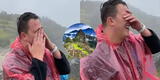 Turista extranjero decepcionado al llegar a Machu Picchu y ver todo nublado: "No se ve nada"