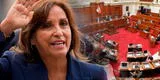 Congreso rechaza admitir a trámite moción de vacancia contra la presidenta Dina Boluarte
