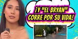 Samahara Lobatón corretea FURIOSA a Bryan Torres en la vía pública tras comprometedores chats con exsaliente
