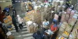 Delincuentes armados asaltaron a clientes y comerciantes de Mercado de Frutas de La Victoria