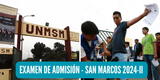 Examen de admisión San Marcos 2024-II: descarga AQUÍ carné de postulante y declaración jurada para menores