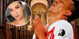 ¡Su vida es otra! Christian Cueva REAPARECE en misa tras ampay con Pamela López