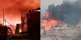 VES: Incendio en taller de carpintería consume 4 viviendas y deja a familias en la calle