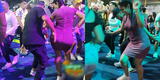 Peruanos se roban el show con singulares pasos de baile en fiesta cajamarquina y es viral en TikTok