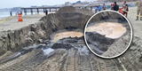 Extraño fenómeno en playa de Chancay: OEFA llega al lugar y encuentra lo impensado