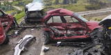 Tragedia en Áncash: violento choque de vehículos deja dos heridos de gravedad en Recuay