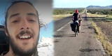 Francés desaparece en Perú: turista recorría el país en bicicleta y su última comunicación fue en Ucayali