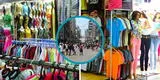 ¡80% de descuento en miles de galerías! Comerciantes de Gamarra rematan ropa de verano