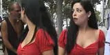 Andrea Luna recibió INSULTOS en Miraflores: Sujeto la agredió verbalmente en plena entrevista en vivo