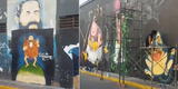 Tapan imagen de Miguel Grau con el ‘Maestro Roshi’ y mural de Dragon Ball genera debate en redes